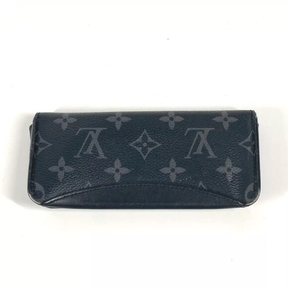 LOUIS VUITTON GI0296 Etui-Lunettes Woody Sunglasses case pouch Black - Picture 1 of 10